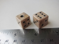 Dice : d6 15mm stone FA