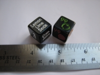 Dice : d6 16mm 99 proof