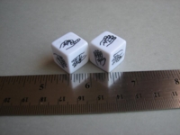 Dice : d6 16mm ASL