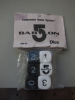 Dice : d6 16mm CGS Babylon5