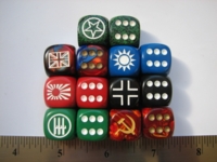 Dice : d6 16mm CHX Axis Allies