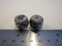 Dice : d6 16mm CatMonkey GoT Stark