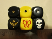 Dice : d6 16mm CatMonkey Venture Brothers