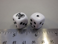 Dice : d6 16mm CatMonkey prisoner bike