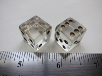 Dice : d6 16mm Chandon