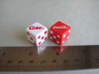 Dice : d6 16mm Coke