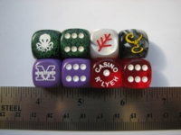 Dice : d6 16mm Cthulhu GenCon09