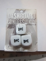 Dice : d6 16mm Dashboard Confessional
