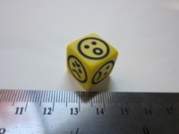 Dice : d6 16mm EH emoticons