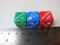 Dice : d6 16mm EricH books