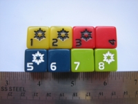 Dice : d6 16mm FF Mutant Chronicles