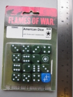 Dice : d6 16mm FoW American