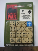 Dice : d6 16mm FoW Italian