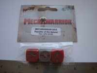 Dice : d6 16mm GF9 MW Republic Sphere