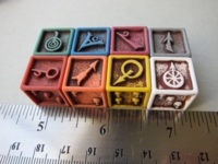 Dice : d6 16mm GW Magic