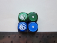 Dice : d6 16mm Gamers Humanity