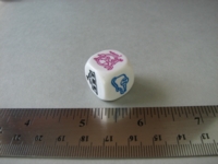 Dice : d6 16mm Koplow carousel