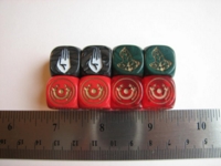 Dice : d6 16mm LOTR2