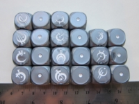 Dice : d6 16mm Mistborn allomatic