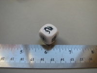 Dice : d6 16mm Narnia