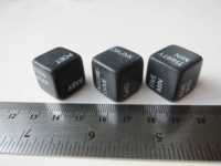 Dice : d6 16mm Nicogame crazy