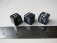 Dice : d6 16mm Nicogame pickup