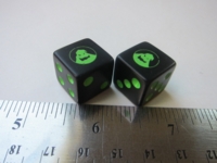 Dice : d6 16mm Nightmare Xmas Oogie Boogie