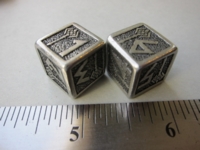 Dice : d6 16mm QW Dwarven metal