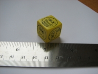 Dice : d6 16mm QW faces