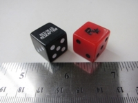 Dice : d6 16mm RedDeadRedemption