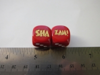 Dice : d6 16mm SHA ZAM