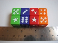 Dice : d6 16mm Space Race game