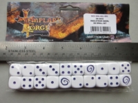 Dice : d6 16mm Templars Forge