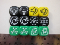 Dice : d6 16mm Warhammer races misc