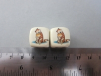 Dice : d6 16mm YakYak CalvinHobbes