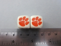 Dice : d6 16mm YakYak Clemson