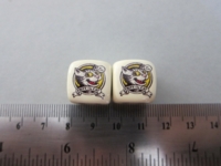 Dice : d6 16mm YakYak Felix