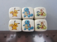 Dice : d6 16mm YakYak Pokemon