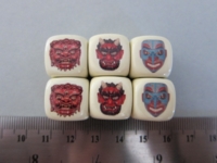 Dice : d6 16mm YakYak SpiritMask