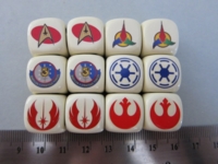 Dice : d6 16mm YakYak TrekWars