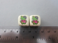 Dice : d6 16mm YakYak ZombieKitty