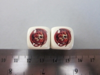 Dice : d6 16mm YakYak dragonskull