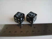 Dice : d6 16mm bacardi bat