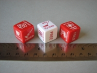 Dice : d6 16mm chore dice