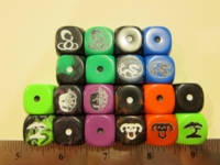 Dice : d6 16mm factions Bushido