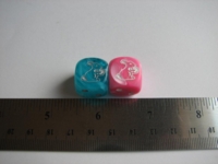 Dice : d6 16mm jspassnthru easter bunny