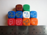 Dice : d6 16mm states2