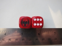 Dice : d6 16mm thingsandgames Magneto