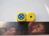 Dice : d6 16mm thingsandgames X-Men