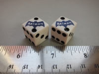 Dice : d6 16mm vintage Batman